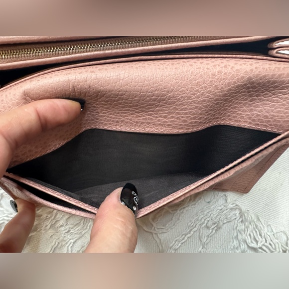 Gucci Pink Leather Wallet - Picture 13 of 17
